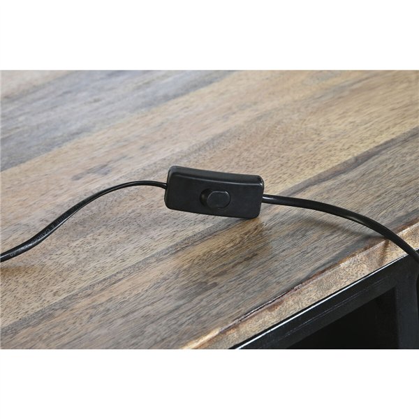 Bar unit DKD Home Decor White Brown Black 157 x 52 x 90 cm BAR