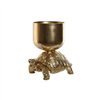 Ice Bucket Home ESPRIT Golden Resin Tropical 33 x 22 x 34,5 cm