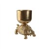 Ice Bucket Home ESPRIT Golden Resin Tropical 33 x 22 x 34,5 cm