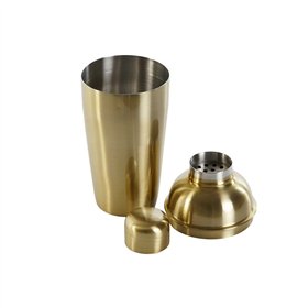 Cocktail Set DKD Home Decor Golden Stainless steel 500 ml 8 x 8 x 21 cm
