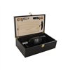 Set of Wine Accessories Home ESPRIT Dark brown MDF Wood 36 x 21 x 12 cm