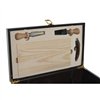 Set of Wine Accessories Home ESPRIT Dark brown MDF Wood 36 x 21 x 12 cm