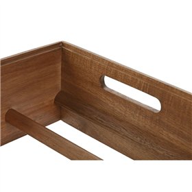 Bottle rack Home ESPRIT Natural 29 x 26 x 12 cm