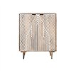Bottle rack Home ESPRIT White Mango wood 84 x 41 x 108 cm
