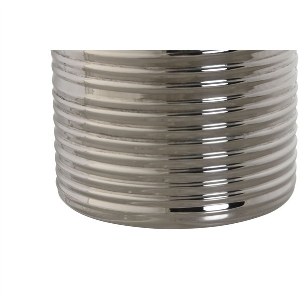 Bottle Cooler Home ESPRIT Golden Silver Stainless steel 12 x 12 x 18 cm