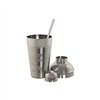 Cocktail Set Home ESPRIT Silver Stainless steel 500 ml 8 x 8 x 21 cm