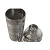 Cocktail Set Home ESPRIT Silver Stainless steel 500 ml 8 x 8 x 21 cm