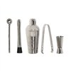 Cocktail Set Home ESPRIT Silver Stainless steel 500 ml 8 x 8 x 21 cm