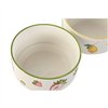 Bowl Home ESPRIT Yellow Red Green Porcelain Modern 600 ml 15,3 X 15,3 X 9 cm (2 Units)