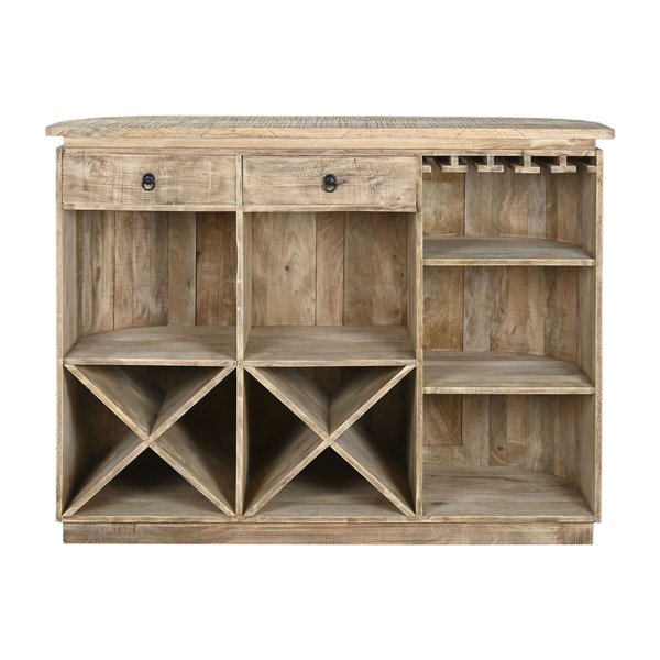 Bar unit Home ESPRIT Brown 146 x 54 x 110 cm