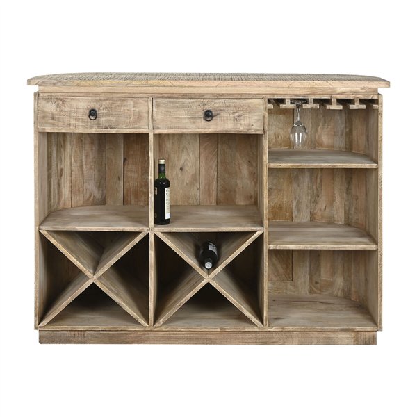 Bar unit Home ESPRIT Brown 146 x 54 x 110 cm