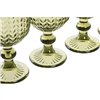 Set of cups Home ESPRIT Green Crystal 260 ml (6 Units)