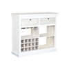 Bottle rack Home ESPRIT White 120 x 40 x 98 cm