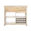 Bottle rack Home ESPRIT White 120 x 40 x 98 cm