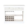 Bottle rack Home ESPRIT White 120 x 40 x 98 cm