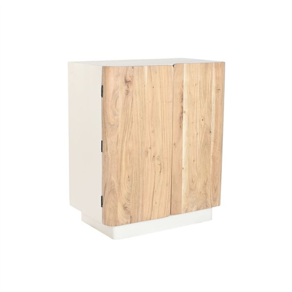 Bottle rack Home ESPRIT White Natural 85 x 50 x 100 cm