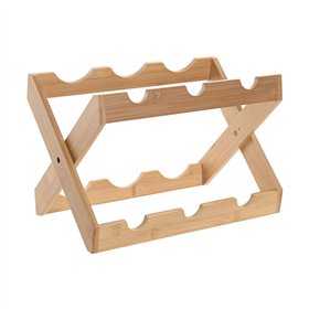 Bottle rack Home ESPRIT Natural 35,5 x 20 x 29,5 cm