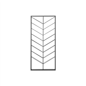 Bottle rack Home ESPRIT Black 70 X 6 X 160 CM