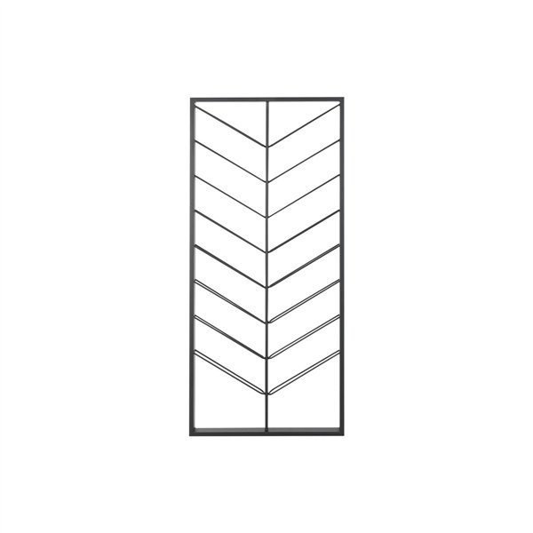 Bottle rack Home ESPRIT Black 70 X 6 X 160 CM