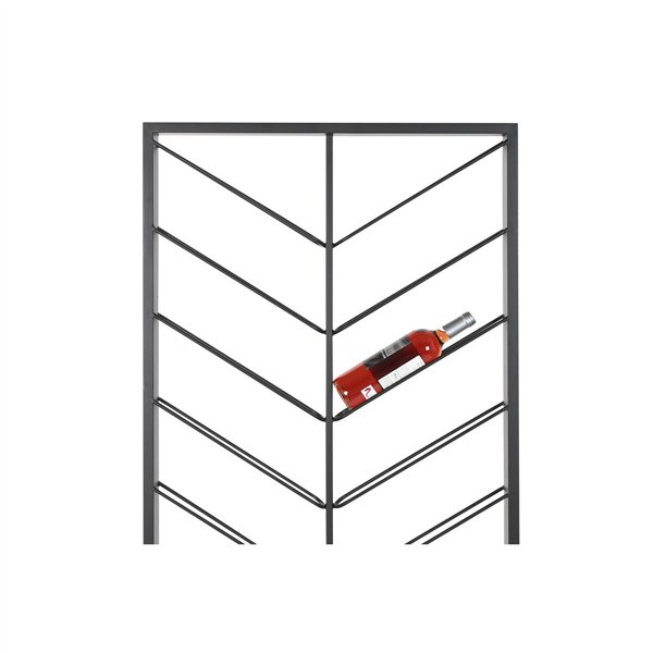 Bottle rack Home ESPRIT Black 70 X 6 X 160 CM