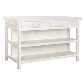 Occasional Furniture Home ESPRIT White 147 x 77 x 92 cm