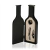 Set of Wine Accessories Versa Wood 4 x 30 x 10,5 cm
