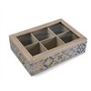 Box for Infusions Versa Wood 17 x 7 x 24 cm