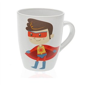 Mug Versa Super Papá Stoneware (8,5 x 10 x 8,5 cm)