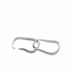 Bottle rack Versa Metal Wood Steel (14 x 27,5 x 32,7 cm)