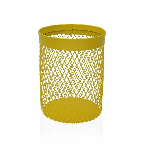 Кастрюля для кухонных принадлежностей Versa Yellow Steel 11,5 x 15,5 x 11,5 см