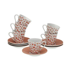 Coffee Set Versa Amore Porcelain