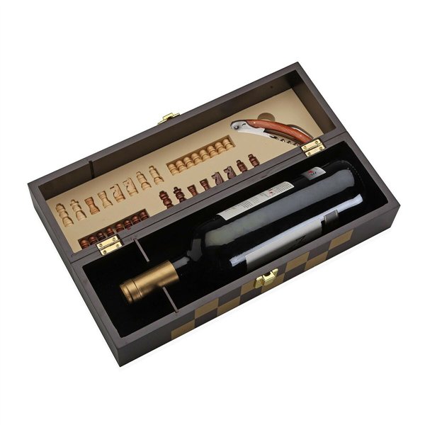 Set of Wine Accessories Versa Steel Plastic 7 x 7 x 32 cm