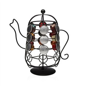 Capsule holder Versa Metal 15 X 16 X 26 CM Nespresso