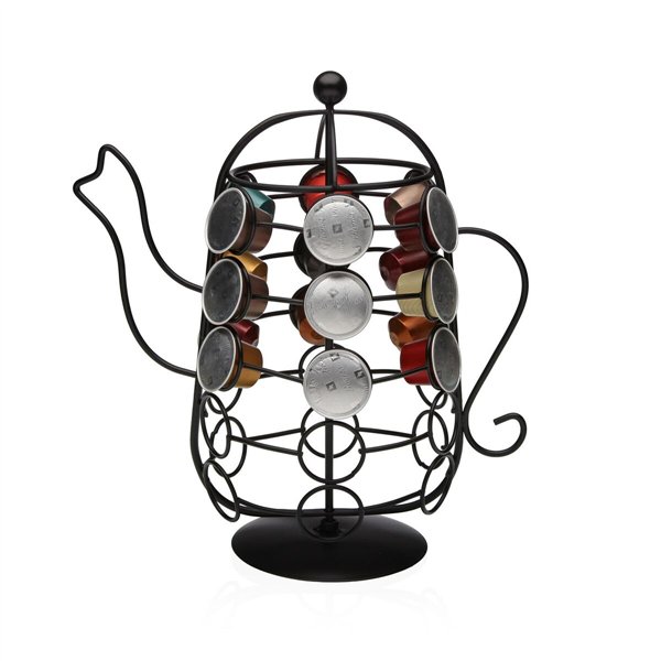 Capsule holder Versa Metal 15 X 16 X 26 CM Nespresso