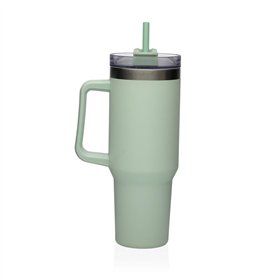 Thermal Cup with Lid Versa Green