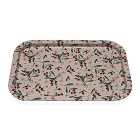 Tray Versa Metal 23 X 1,5 X 34 CM Berries