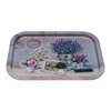 Tray Versa Metal 23 X 1,5 X 34 CM Flowers