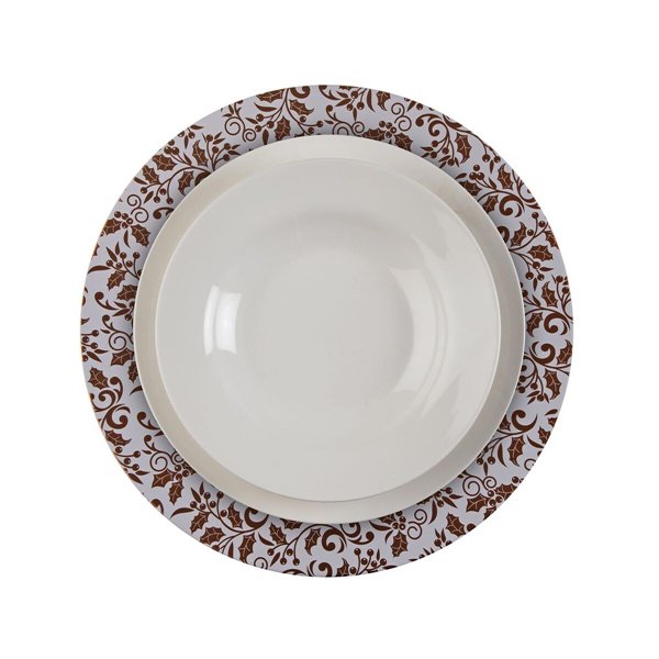 Underplate Versa Aurea Metal 33 x 1,5 x 33 cm