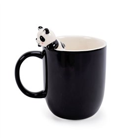 Mug Versa Black Panda bear