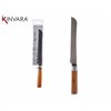 Serrated Knife Kinvara Wood Bamboo Stainless steel Stainless steel /Wood 2,8 x 2,5 x 32 cm 32 x 2,5 x 3 cm