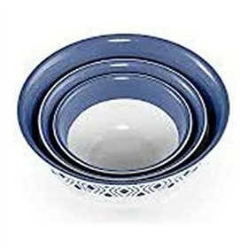 Bowl Stefanplast 55201 Blue Plastic 29,5 x 13 x 29,5 cm 3 Pieces