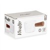 Saucepan Vivalto Brown Transparent Glass Borosilicate Glass 100 ml 6,5 x 5 x 10,5 cm