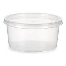 Lunch box Leknes UT005NC01 Transparent polypropylene 500 ml
