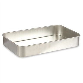Roasting Tin Kinvara Silver Aluminium 26 x 6,5 x 41 cm 41 x 6,5 x 26 cm