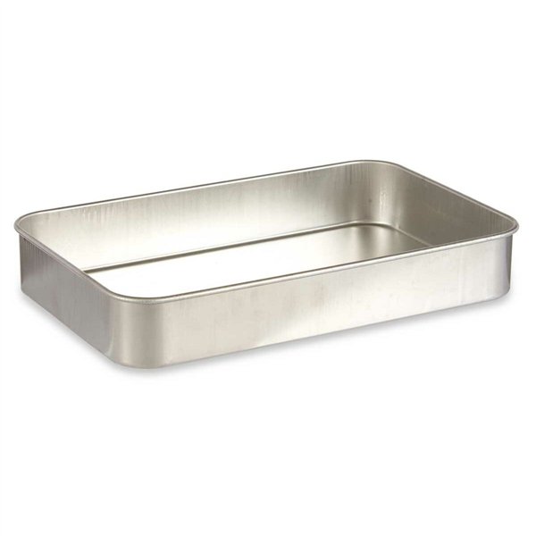 Roasting Tin Kinvara Silver Aluminium 26 x 6,5 x 41 cm 41 x 6,5 x 26 cm