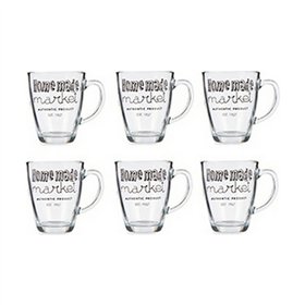 Mug Vivalto Transparent 320 ml (6 Units)