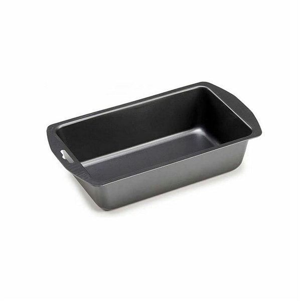 Rectangular Mould Kinvara Dark grey Stainless steel Carbon steel 13 x 6,3 x 30 cm 30 x 5,5 x 13 cm 13 x 5,5 x 30 cm (12 Units)