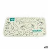 Place mat Kinvara White Green 33 x 0,3 x 48 cm (12 Units)