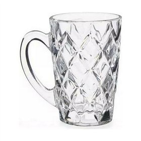 Cup Vivalto Transparent Diamond 110 ml (6 Units)