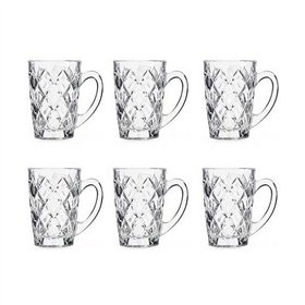 Cup Vivalto Transparent Diamond 110 ml (6 Units)